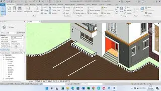 How to Apply different colours on Kerbs in REVIT.