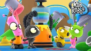 Learn About Colors! | Preschool Learning Videos | Rob The Robot