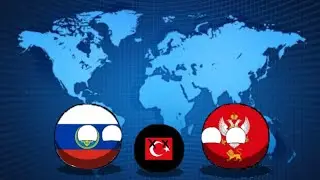 COUNTRYBALLS Альтернативное Будущее Мира с 2040 года. 1 серия 3-я Балканская Война