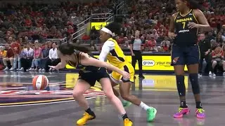 Last two minutes of Los Angeles Sparks vs Indiana Fever