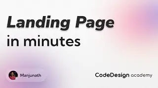 Building Landing Pages in Minutes with CodeDesign | CodeDesign Academy
