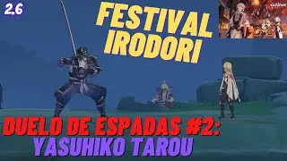 ¡AHORA CONTRAATAQUE! | Festival Irodori: DUELO DE ESPADAS (Día 2) | 2.6 Español Genshin Impact 