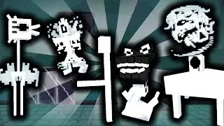 True Lab & Amalgamates in Minecraft (Undertale Mod 1.5) [Epic Trailer]
