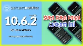 STABIL BANGET! Custom Rom Project Matrixx 10.6.2 Official Android 14 for Redmi Note 5 Pro (Whyred)