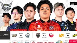 LIVE | MPL IL ID S15 | REGULAR SEASON HARI 3 MINGGU 9 | BAHASA INDONESIA REESTREAM #Mlbbcreatotlr