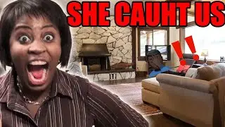 DITCHING SCHOOL AT MY HOUSE (WE GOT CAUGHT??)