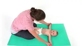 Baby Development | Erbs Palsy | Supine Arm Abduction Stretch