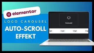 Logo Carousel Non-Stop Slide Animation with the Carousel Widget – Elementor Tutorial (German)