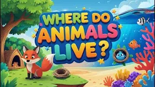 Animals and their homes | Find Out Where Animals live in this Amazing Video |#animalhome  #animal