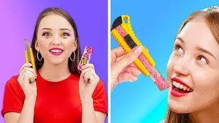 How to Sneak Food into Class || Fun Food Pranks and Hacks