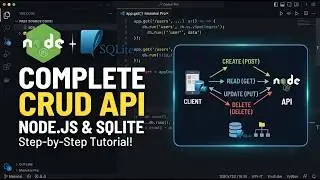 Build a Complete CRUD API with Node.js and SQLite (Step-by-Step Tutorial)