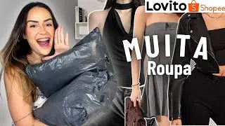 ACHEI MUITA ROUPA BONITA NA SHOPEE | Compras baratas da Shopee LOVITO!!