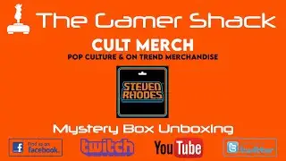 Cult Merch Steven Rhodes Mystery Box Unboxing
