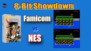 Contra Clash: NES vs Famicom - Navigating Every Level in 8-Bit Glory!