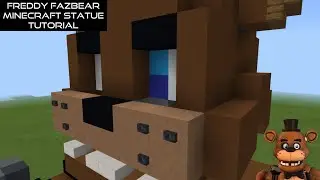Freddy Fazbear Minecraft Statue Tutorial (FNaF: HW)