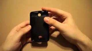 Черный силиконовый чехол для Nokia Asha 501