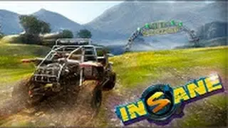 Первая гонка  в игре Insane 2