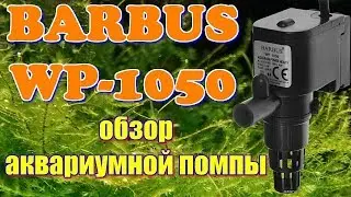 BARBUS WP-1050 Brief review of the pump/Review of aquarium pump SOBO/BARBUS WP-1050