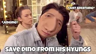 Maknae Dino Vs Seventeen Hyungs #2 | Save Dino From His Hyungs