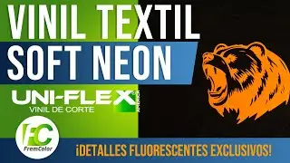 Vinil Textil Soft Cut Neon - UNIFLEX