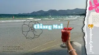Traveling to Chiang Mai 🌺 | Beach Club Chill & Street Food Exploring