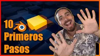 🤯 10 PRIMEROS PASOS para EMPEZAR con Blender 3.1 desde Cero