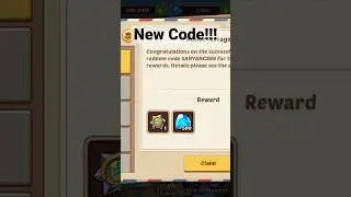 New Code!!! 😄😄😄Idle heroes