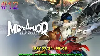 Metaphor refantazio playthrough #12 - Day 07/14-08/03 - Brilehaven - All collectibles & quests