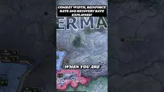 Combat Width, Reinforce Rate And Recovery Rate: Explained! 