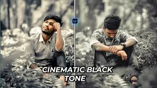 Cinematic Black Tone In Lightroom||New trick|| Ferdusur Rahman