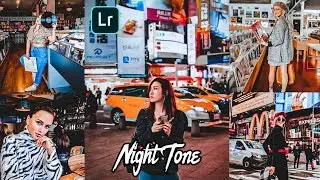 Lightroom Mobile Presets Free DNG - Night Tone Presets -  Free Lightroom Mobile Presets Tutorial