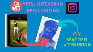 Golf Beat Reel Edit //Instagram trending reels  editing tutorials