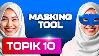 Topik 10 Asas Photoshop - Sembunyikan Sebahagian Gambar dengan Teknik Masking