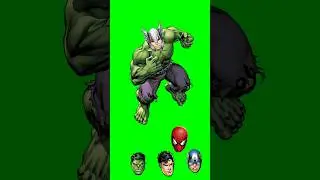 hulk video green screen face change vfx animation 