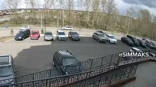 Пьяный водитель отправил свою Шевроле Ниву в полет, жалко машину.