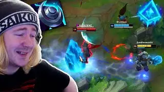 League of Legends but this might be the most annoying support build ever created