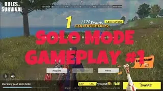 Rules of Survival SOLO MODE / GAMEPLAY #1