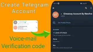 How to create  telegram account with free US number 2021| Verification code