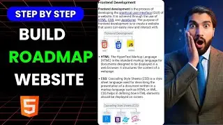 HTML Frontend Roadmap Project For Absolute Beginners | Web Development Mastery Course Mbs Coding #10