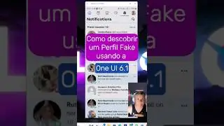 PERFIL FAKE ONE UI 6.1 #shorts
