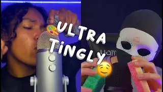 FAST AND AGGRESSIVE ASMR TRIGGERS AND MOUTH SOUNDS (