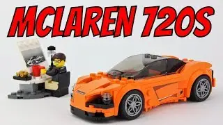 LEGO McLaren 720S Speed Champions Unboxing, Speed Build & Review!
