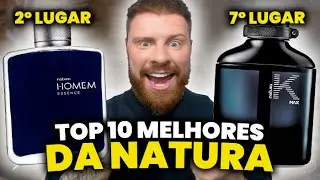 365 HOMENS escolheram os 10 MELHORES PERFUMES da NATURA do Momento | Pesquisa Perfumes Masculinos