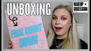 MAKEUP OBSESSION FINAL COUNTDOWN ADVENT CALENDAR UNBOXING | makeupwithalixkate