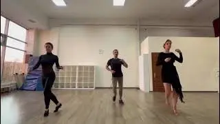 Рабочий процесс❤️‍🔥 кусочек ча-ча-ча))) и мои ученицы👍👍👍