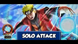 Naruto Uzumaki (Sage Mode) Gameplay [ Solo Attack Mission ]