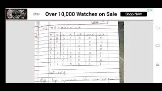 04) BOOLEAN ALGEBRA SOLUTION SUSHIL(PDF LINK IN DESCRIPTION) GOEL BOOK LOGICAL ORG CFLO KUK UNI HRY