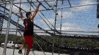 Alpha Warrior: "Alcatraz: Gorilla Bars" obstacle