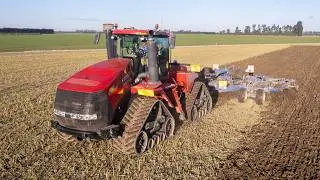 Case IH 600 Quadtrac Cultivating w/ Köckerling Vector
