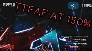 [150% SPEED] THROUGH THE FIRE AND FLAMES IN BEAT SABER!